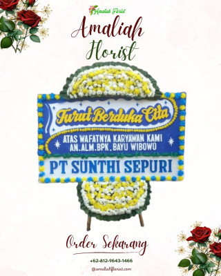Papan Bunga Duka di Muara Jaya