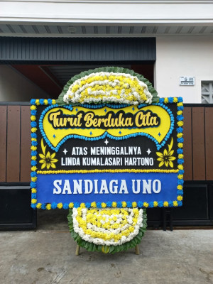 Papan Bunga Duka di Muara Jaya